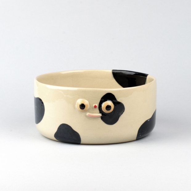 Miska BUŹKA (w łaty)