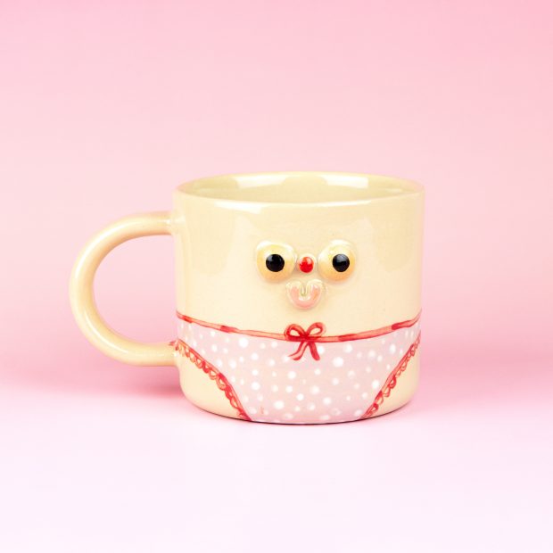 Kubek BUŹKA w stringach 300ml
