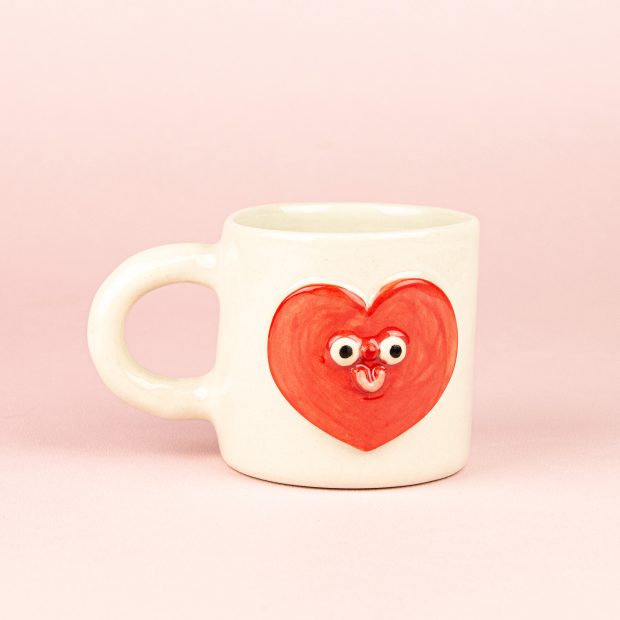 BUŹKA serce 200ml (czerwone)